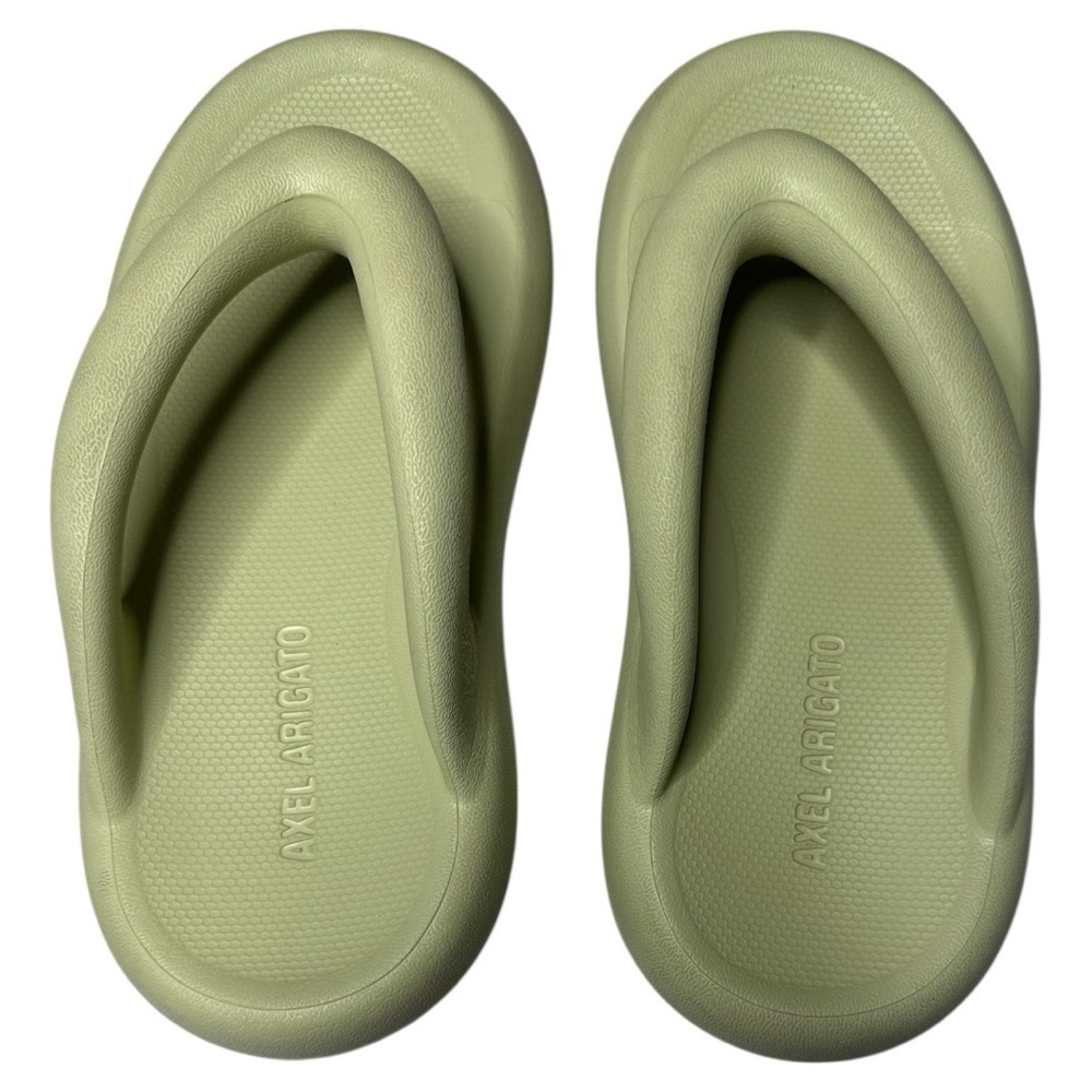 Axel Arigato Delta Platform Flip Flops Light Green EVA — 7 / 7.5 - Picture 4 of 11